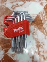 ست آچار آلن ستاره ای رونیکس 9 عددی مدل RH-2033 - تصویر 3