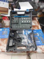 دریل پیچ گوشتی شارژی ویوارکس مدل VR12V-2A-BLUE مجموعه 28 عددی - تصویر 3