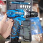 دریل پیچ گوشتی شارژی ویوارکس مدل VR12V-2A-BLUE مجموعه 28 عددی