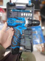 دریل پیچ گوشتی شارژی ویوارکس مدل VR12V-2A-BLUE مجموعه 28 عددی