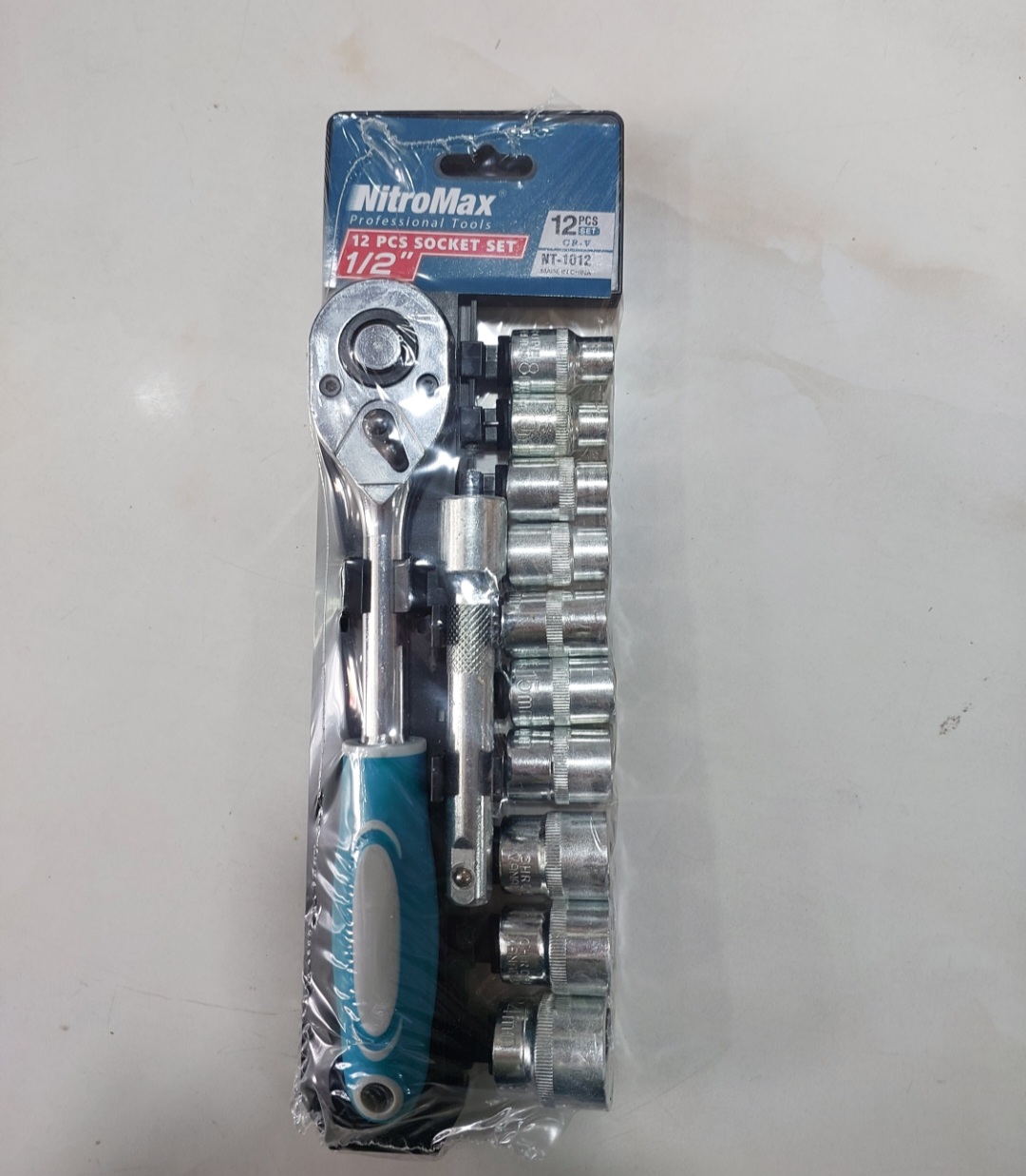 آچار بکس ریلی نیترومکس مدل NT-1012 مجموعه 12 عددی