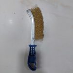 فرچه سیمی (برس سیمی) مسواکی مو طلایی